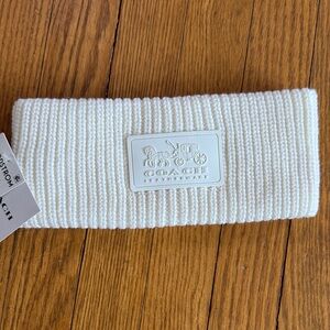 Coach ear warmer NWT